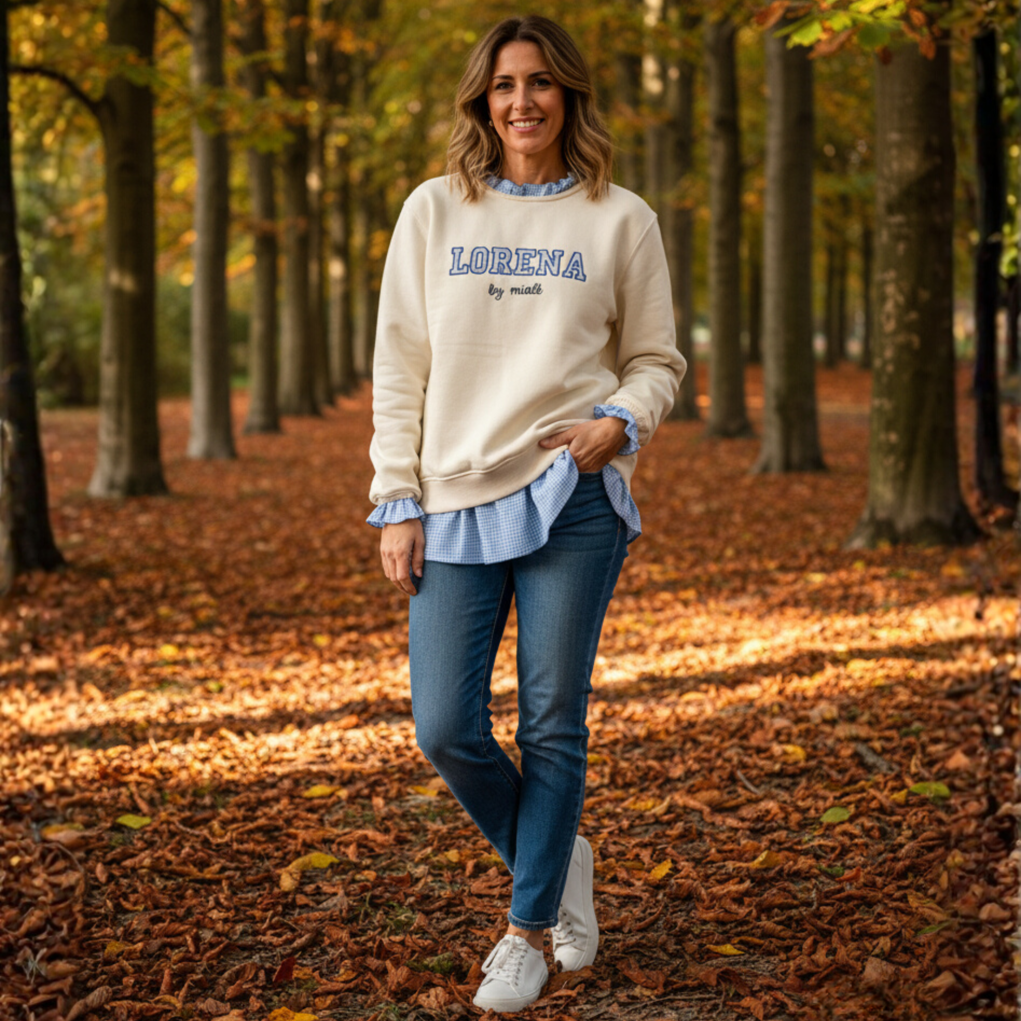 SUDADERA PERSONALIZADA MUJER LIRA