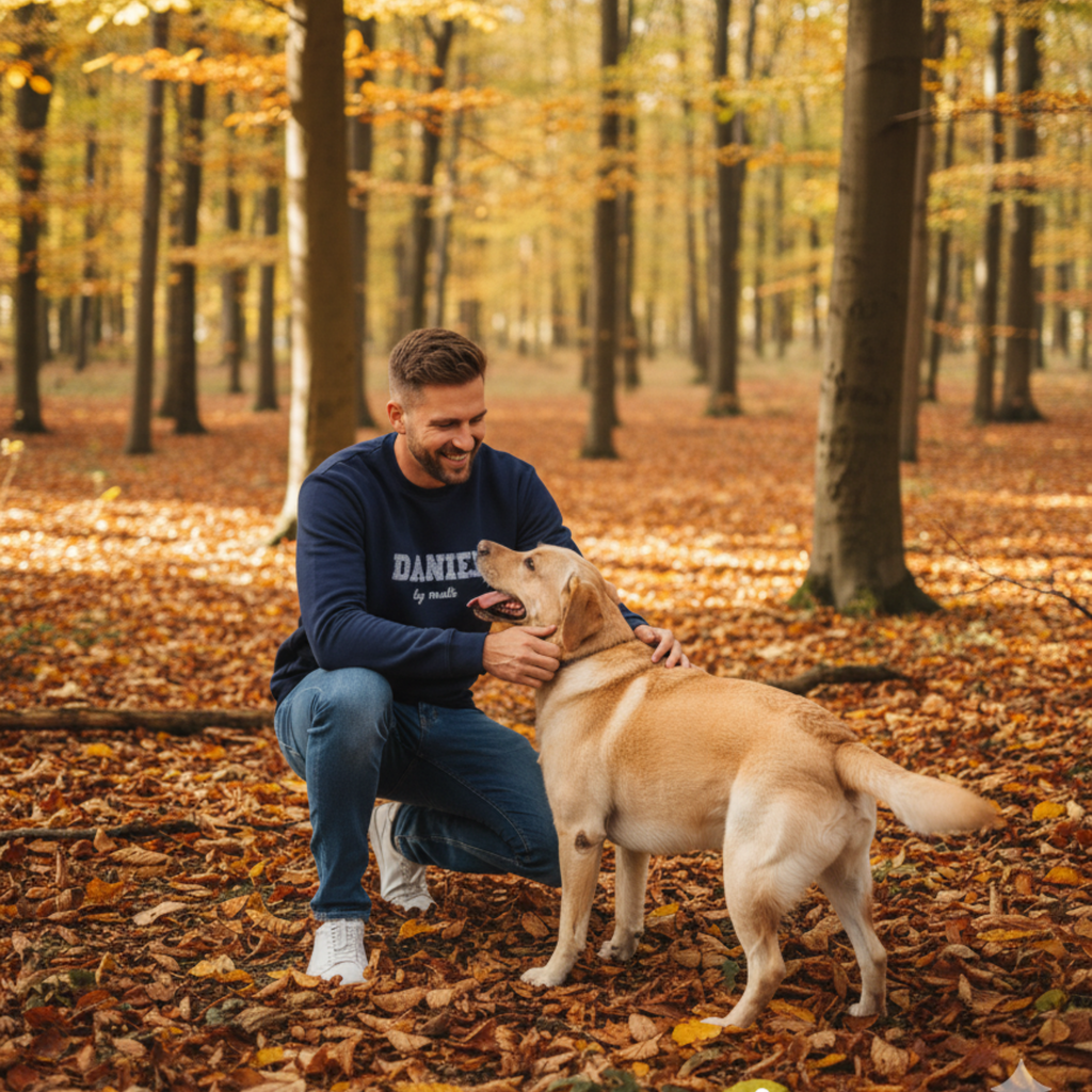SUDADERA PERSONALIZADA HOMBRE LIRA