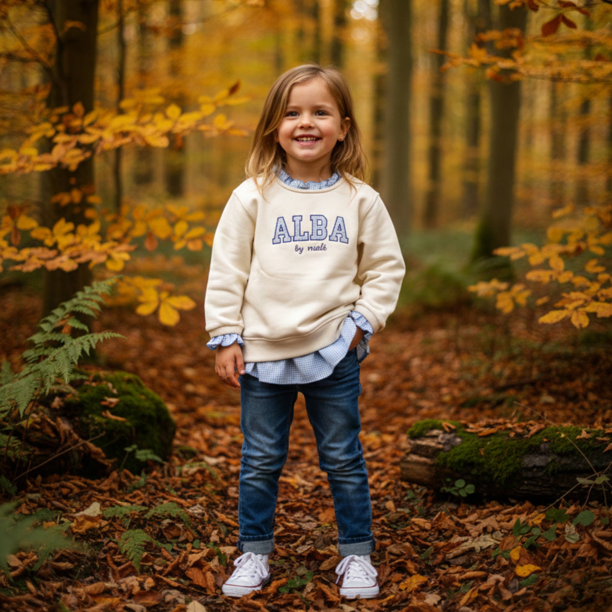 SUDADERA PERSONALIZADA NIÑA LIRA