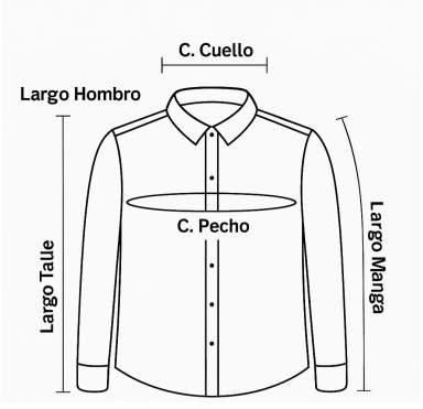 CAMISA HOMBRE ANDRÓMEDA